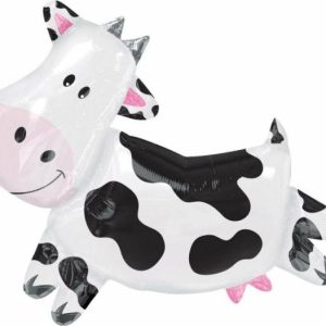 Foil Balloons |   Supershape Cow Balloons Foil Balloons