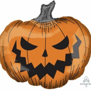 Foil Balloons |   Supershape Hallows Eve Pumpkin P35 Balloons Foil Balloons