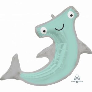 Foil Balloons |   Supershape Hammerhead Shark Balloons Foil Balloons