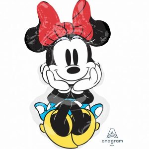 Foil Balloons |   Supershape Minnie Rock The Dots Foil Balloons Foil Balloons