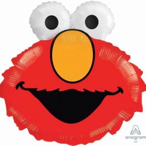 Foil Balloons |   Supershape Xl Elmo Head P30 Balloons Foil Balloons