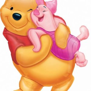 Foil Balloons |   Supershape Xl Pooh Big Hug P38 – Non Inflated Balloons Foil Balloons