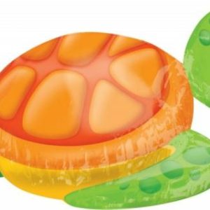 Foil Balloons |   Ultrashape Silly Sea Turtle P41 Balloons Foil Balloons