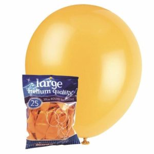 Latex Balloons |   Mango – 25 X 30Cm (12") Decorator Balloons Balloons Latex Balloons