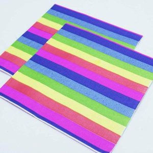 Napkins |   Rainbow Napkins 33Cm 16Pcs Napkins Napkins