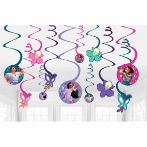 Party Favours |   Encanto Spiral Swirls Hanging Decorations Decorations Decorations