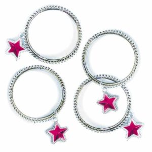 Party Favours |   Favour Braclet Star Charm 4Pcs Party Favours Party Favours