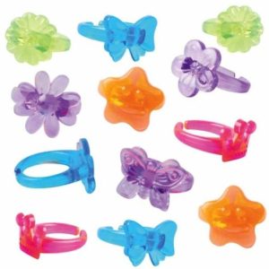 Party Favours |   Favour Bright Rings 12Pk Party Favours Party Favours