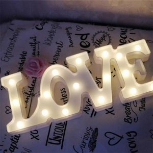 Party Favours |   Love Led Lights Decorations Decorations