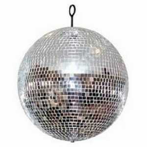 Party Favours |   Mirror Ball Silver 25Cm Party Favours Party Favours