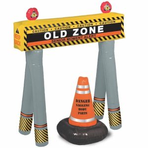 Party Favours |   Over The Hill Construction Inflatable Barricade Kit Party Favours Party Favours