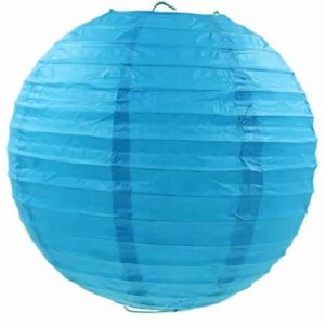 Party Favours |   Round Lantern (24′) (Blue) Party Favours Party Favours