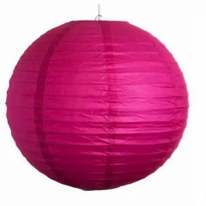 Party Favours |   Round Lantern (24′) (Hot Pink) Party Favours Party Favours