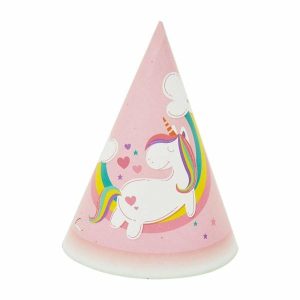 Party Favours |   Unicorn 8 Paper Hats Party Favours Party Favours