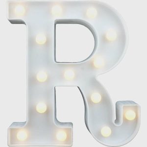 Party Lights |   Led Letter Light R Decorations Decorations