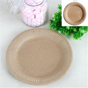 Plates, Bowls & Trays |   12Pk 23Cm Paper Plates Party Supplies Plates, Bowls & Trays