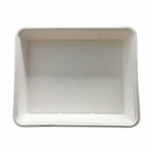 Plates, Bowls & Trays |   Earth Sugar Cane Oven Tray 1700Ml 230X190X46Mm Pk3 Party Supplies Plates, Bowls & Trays