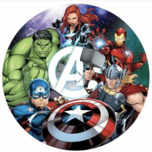 Plates, Bowls & Trays |   Mix Plates 8Pk Avengers Party Supplies Plates, Bowls & Trays