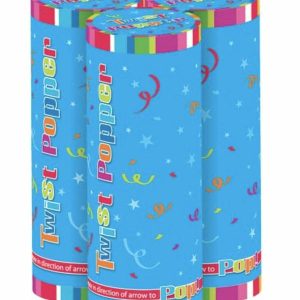 Party Favours |   Twist Poppers 3 Pk Party Favours Party Favours