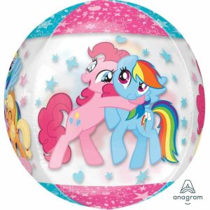 Bubble Balloons & Orbs |   Orbz Xl My Little Pony Clear G40 Balloons Bubble Balloons & Orbs