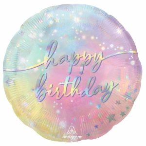 Foil Balloons |   Jumbo Hx Luminous Happy Birthday Balloons Foil Balloons