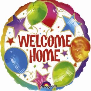 Foil Balloons |   Welcome Home Celebration S40 – Non Inflated Balloons Foil Balloons